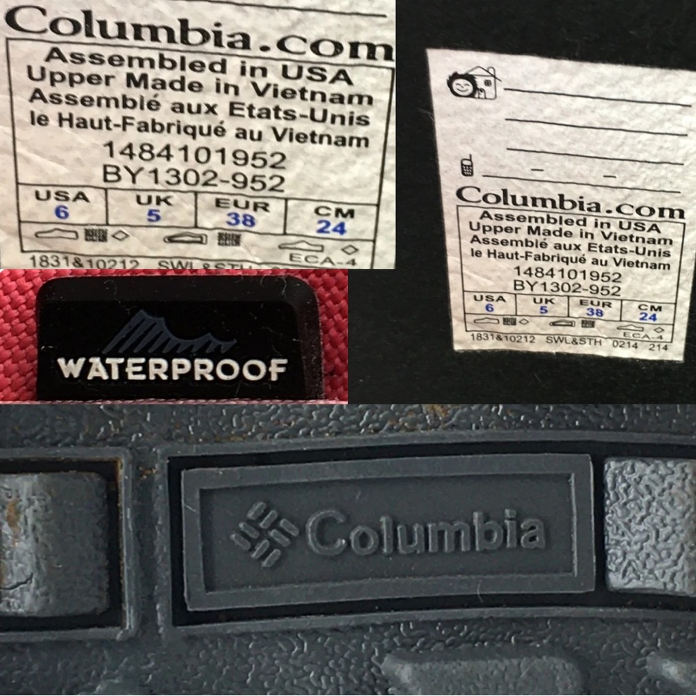 Columbia Womens Pink Insulated Winter Waterproof Snow Boots Size 6 - Picture 14 of 15